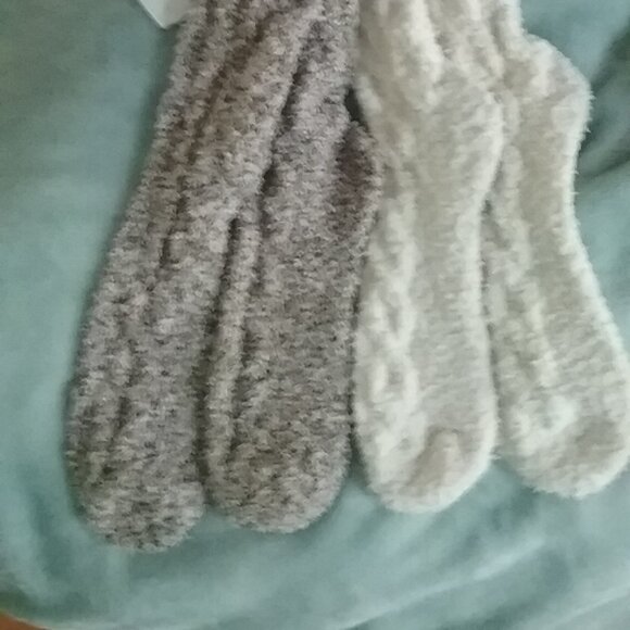 Nordstrom Cable Butter Knit Socks, 2 pack - Picture 2 of 3